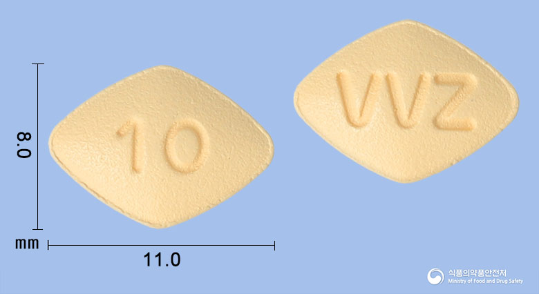 다파로진정 10mg