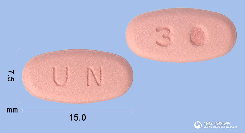 뉴란소엑스정 30/600mg
