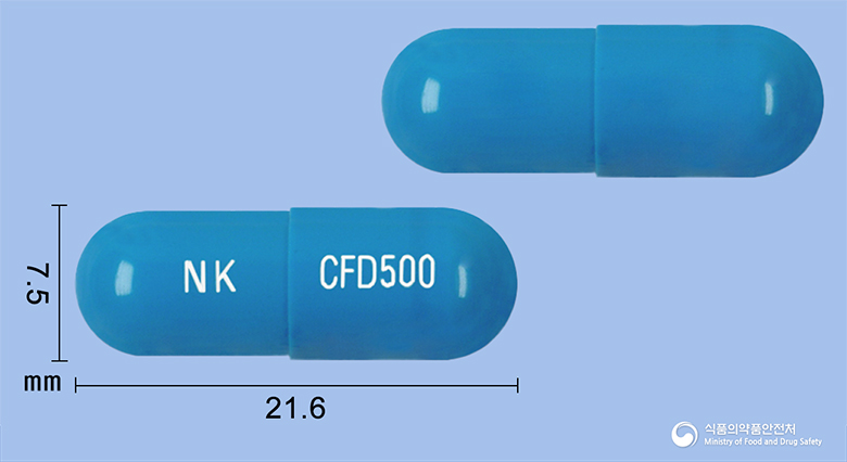 뉴프라딘캡슐 500mg