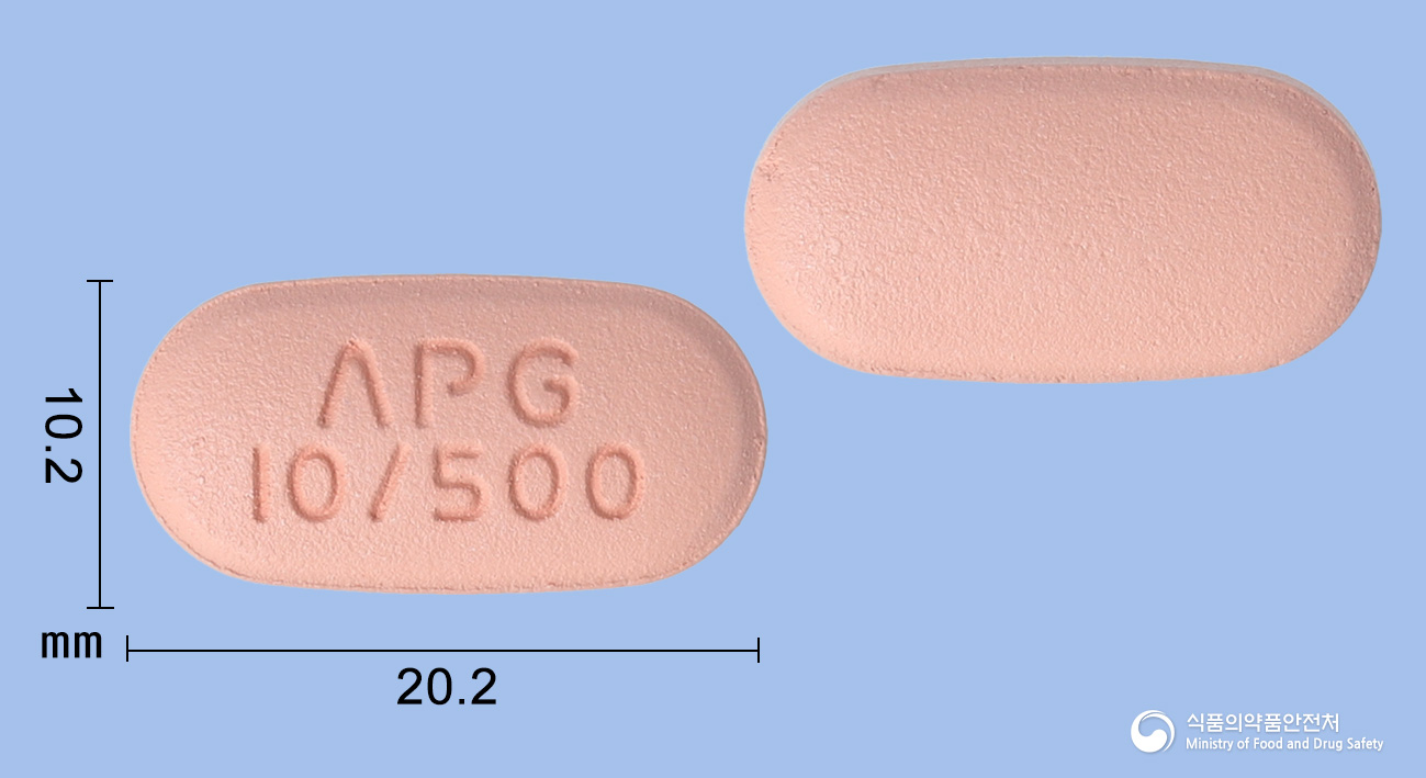 다파엠듀오서방정 10/500mg